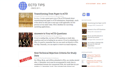 Desktop Screenshot of ectdtips.com